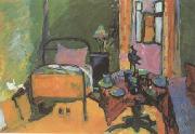 Wassily Kandinsky Bedroom in Ainmillerstrasse (mk12) painting